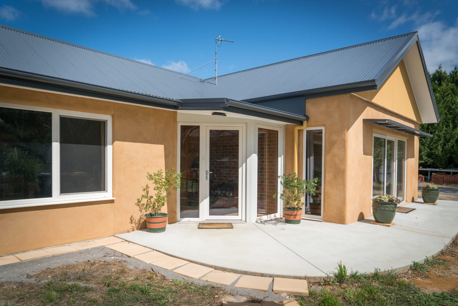 strawbale passive house